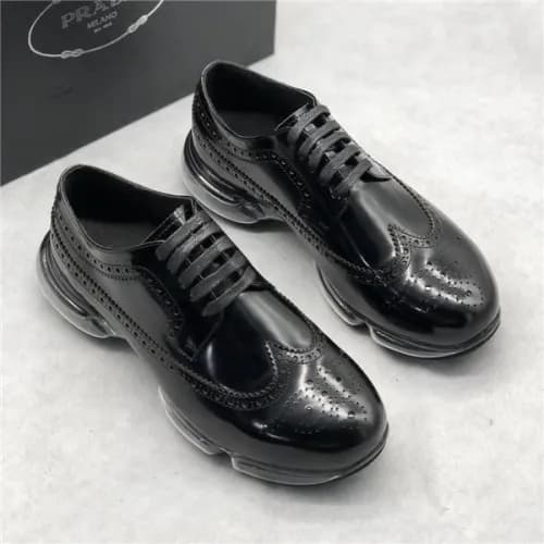 Prada 2020 Men's Leather Running Shoes - 프라다 2… - 1