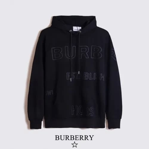 Burberry 2020 Mm/Wm Logo Casual Hoodie - 버버리 2020 … - 1