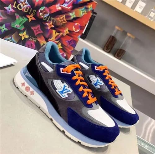 Louis Vuitton 2021 Men's Leather Sneakers - 루이… - 1