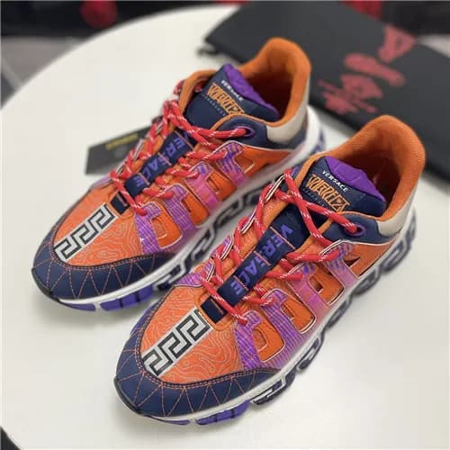 Versace 2021 Men's Leather Sneakers - 베르사체 202… - 1