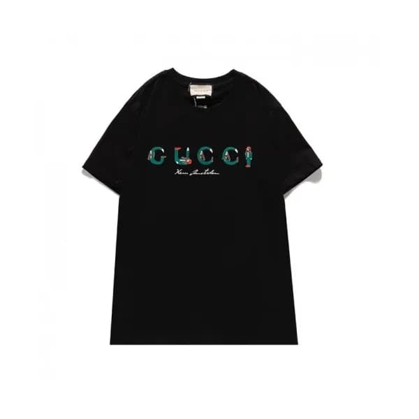 [매장판]Gucci 2021 Mm/Wm Logo Short Sleeved Tshirts -… - 1