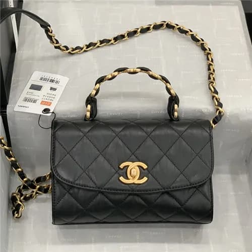 [샤넬]Chanel 2021 Coco Handle Tote Shoulder Bag,19.5… - 1