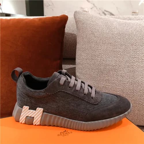 Hermes 2021 Men's Fabric Sneakers - 에르메스 2021 … - 1