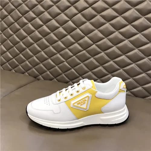 Prada 2021 Men's Leather Sneakers,PRAS0782 - 프… - 1