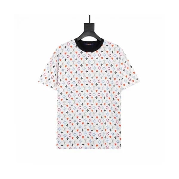 [추천템]Louis vuitton Mm/Wm Logo Short Sleeved Tshir… - 1