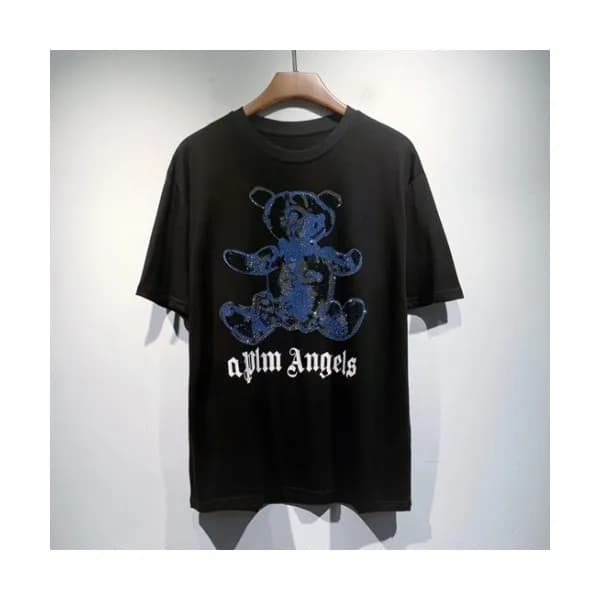 Palm Angels Mm/Wm Logo Cotton Short Sleeved Tshir… - 1