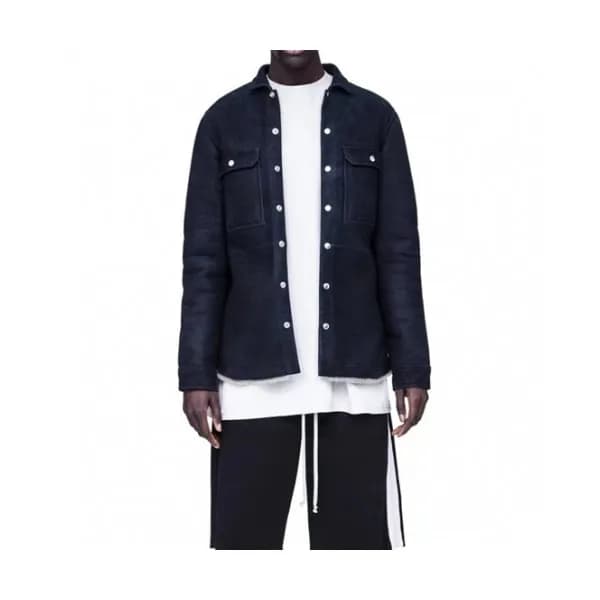 Rick Owens Mens Casual Jackets Blue - 릭오웬스 2021 남… - 1