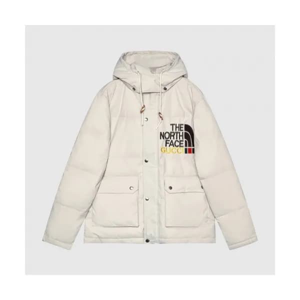 Gucci Mm/Wm Logo Casual Duck Down Padding Ivory -… - 1