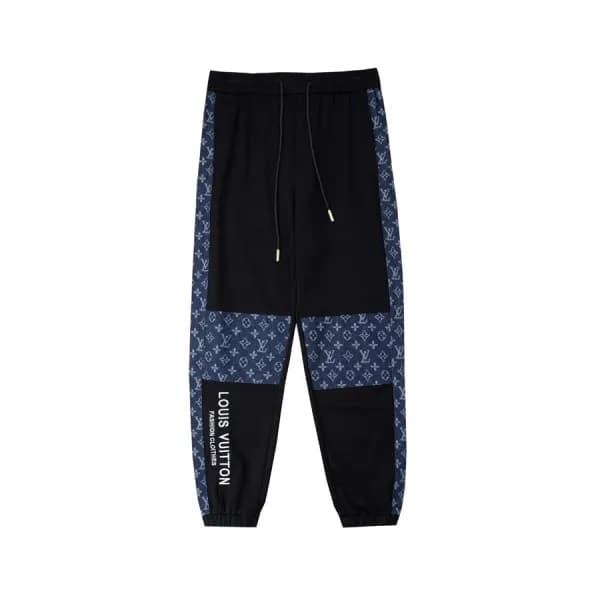 루이비통 남성 캐쥬얼 블랙 팬츠 - Mens Black Pants - lou04068x - 1