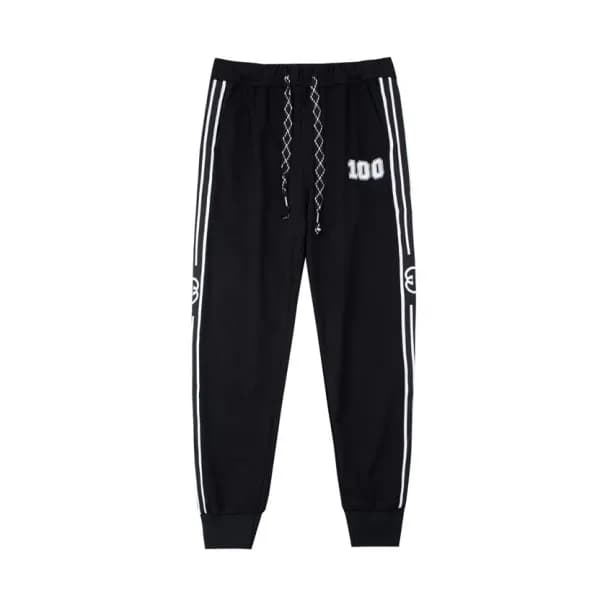 구찌 남성 캐쥬얼 블랙 팬츠 - Mens Black Pants - guc04675x - 1