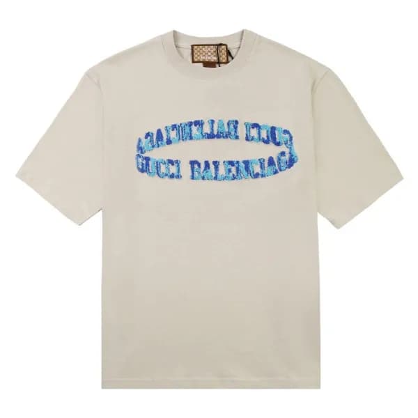 구찌 남성 크루넥 그레이 반팔티 - Mens Gray Tshirts - guc04770x - 1