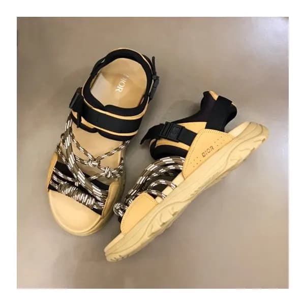 디올 남성 트렌디 카멜 샌들 - Mens Camel Sandals - dio01874x - 1