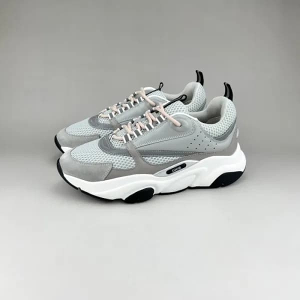 디올 남성 캐쥬얼 그레이 스니커즈 - Mens Gray Sneakers - dio01967… - 1