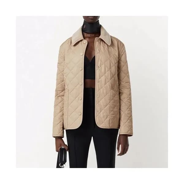 버버리 여성 베이지 다운 자켓 - Burberry Womens Beige Jackets -… - 1