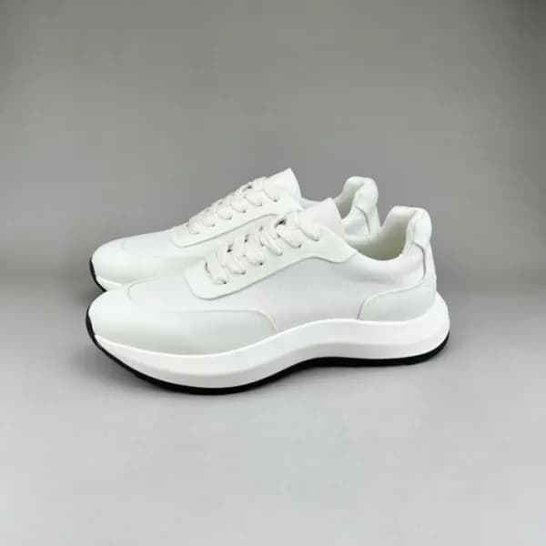 에르메스 남성 클래식 화이트 스니커즈 - Hermes Mens White Sneakers … - 1