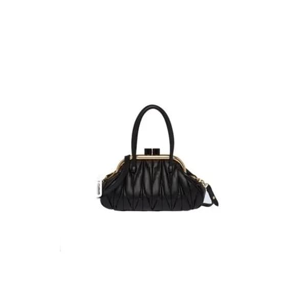 미우미우 여성 블랙 크로스백 - Miumiu Womens Black Cross Bag - … - 1
