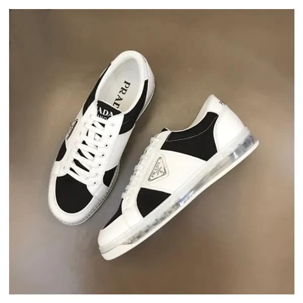 프라다 남성 화이트 스니커즈 - Prada Mens White Sneakers - pr39… - 1