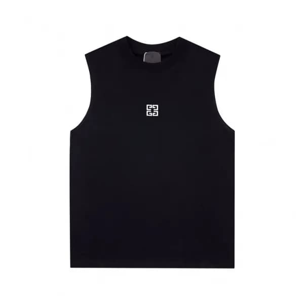 지방시 남성 크루넥 블랙 나시 - Givenchy Mens Black Sleeveless …