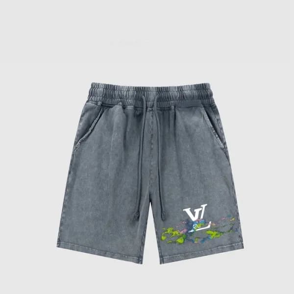 루이비통 남성 블루 반바지 - Louis vuitton Mens Blue Half-pant… - 1