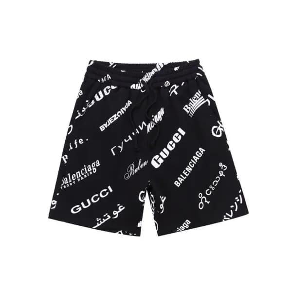 구찌 남성 캐쥬얼 블랙 반바지 - Gucci Mens Black Half-pants - g… - 1