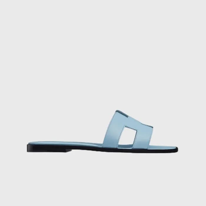 에르메스 여성 오란 샌들 【매장-150만원대】 - Hermes Womens Blue Sli… - 1