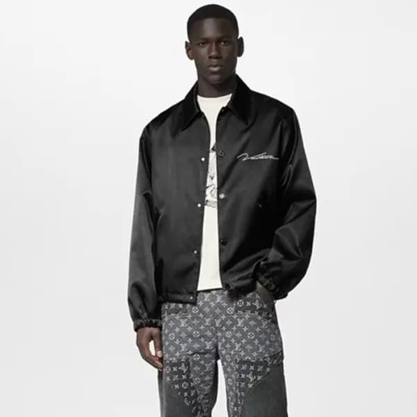 루이비통 남성 블랙 자켓 - Louis vuitton Mens Black Jackets -… - 1