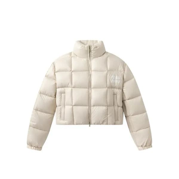 미우미우 여성 아이보리 패딩 - Miumiu Womens Ivory Padding - cl… - 1