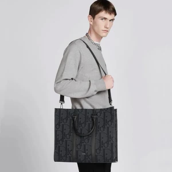 디올 남성 블랙 서류가방 - Dior Mens Business Bag - dib08x - 1