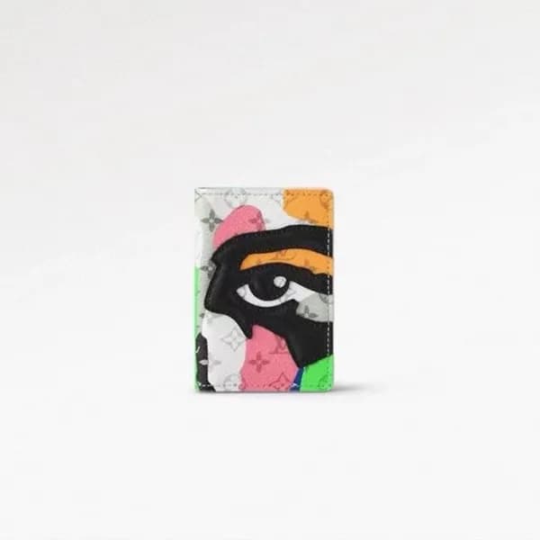 루이비통 남성 화이트 카드 지갑 - Louis vuitton Mens White Card… - 1