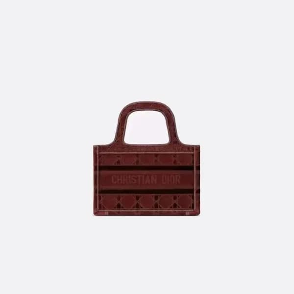 디올 여성 미니 북토트 - Dior Womens Mini Book Tote - dib833… - 1