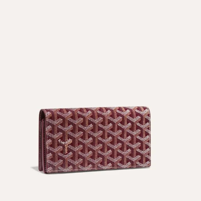 고야드 남/녀 버건디 리슐리우 지갑 - Goyard Unisex Richelieu Wall… - 1