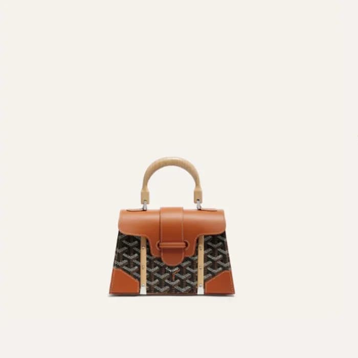 고야드 여성 블랙 탄 스트럭쳐 사이공 백 미니 - Goyard Womens Mini Str… - 1