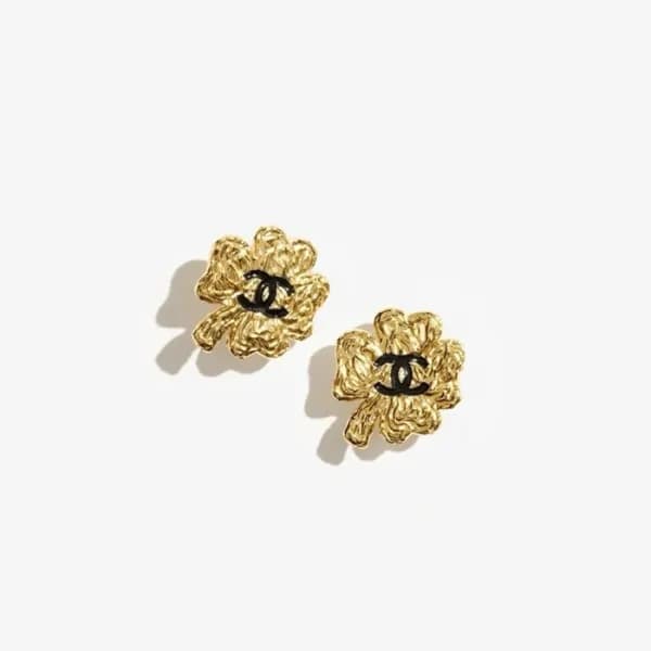 샤넬 여성 골드 이어링 - Chanel Womens Gold Earrings - acc20… - 1