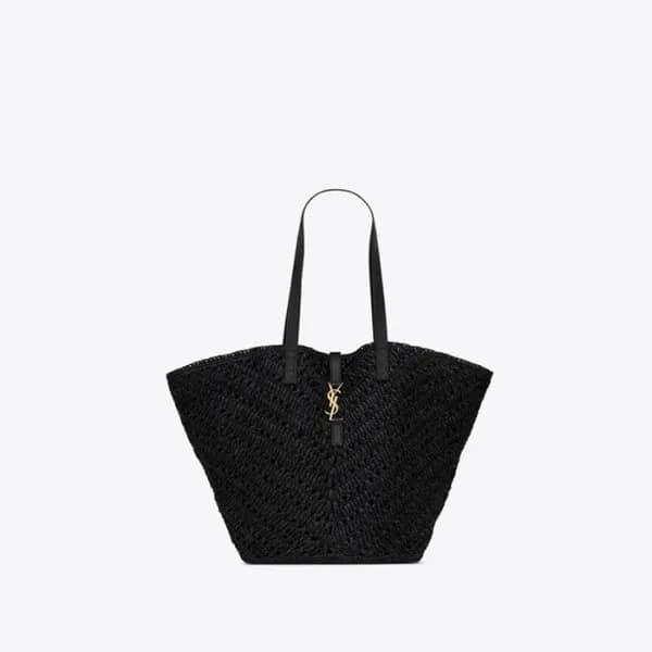 입생로랑 여성 페드로 파니에 라피아 쇼퍼 백 - Saint Laurent Womens Pa… - 1