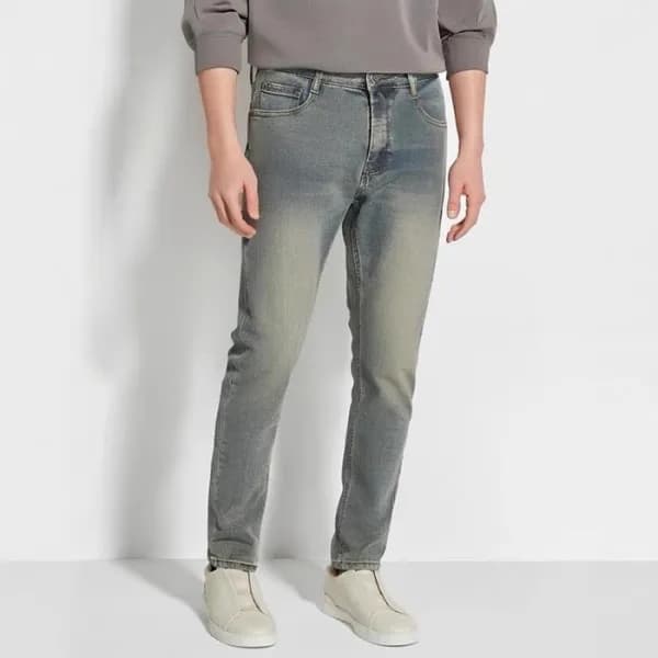 프라다 남성 블루 청바지 - Prada Mens Blue Jeans - prc2431x - 1