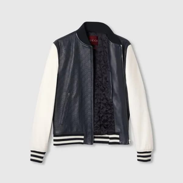 구찌 남성 가죽 자켓 - Gucci Mens Leather Jacket - guc2662x - 1