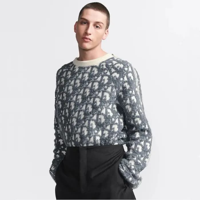 디올 남성 라운드 스웨터 - Dior Mens Round Knitwear - dic2809… - 1