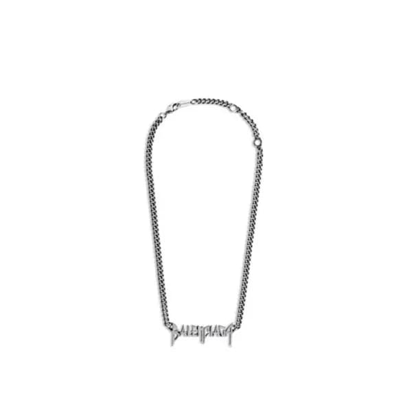 발렌시아가 남/녀 골드 목걸이 - Balenciaga Unisex Gold Necklace… - 1