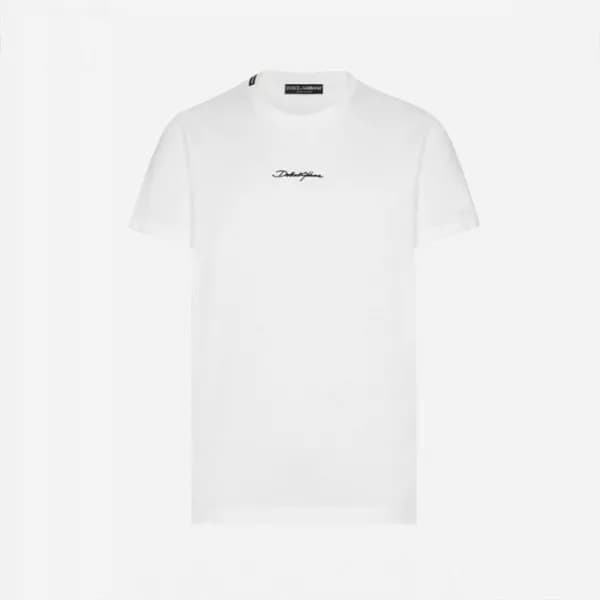 돌체앤가바나 남성 반팔 티셔츠 - Dolce&Gabbana Mens Round Tshirt… - 1