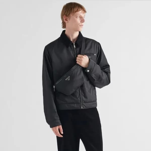 프라다 남성 리나일론 힙색 2VL033 - Prada Mens Small Re-Nylon … - 1