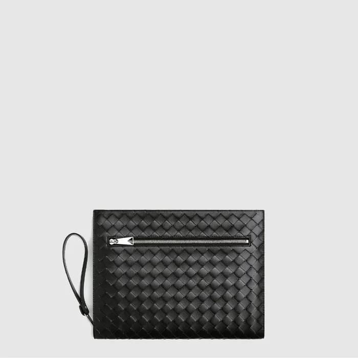 보테가베네타 남성 스트랩 인트레치아토 도큐먼트 케이스 - Bottega Veneta Men… - 1
