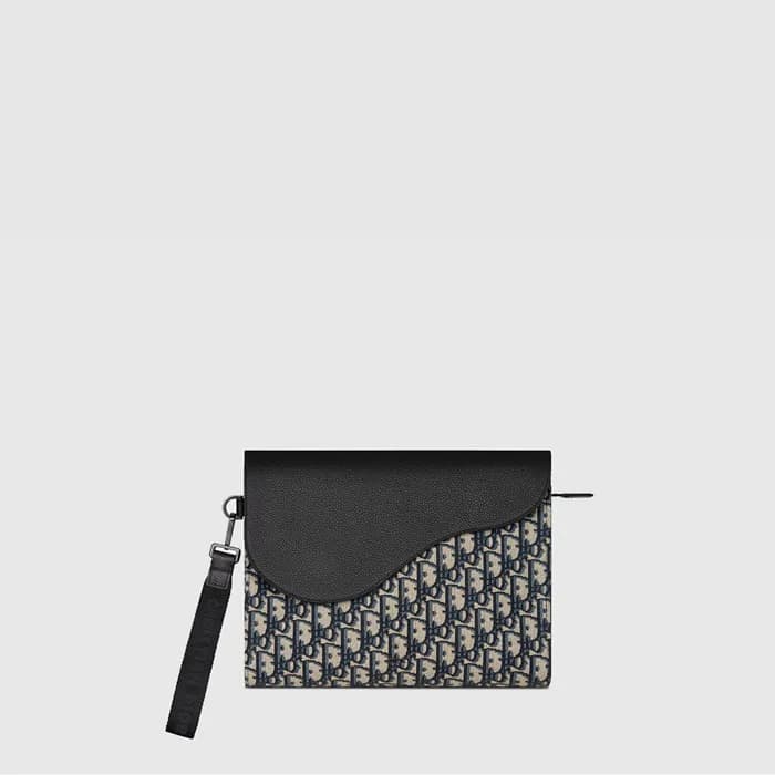 디올 남성 새들 A5 트라이앵글 파우치 - Dior Mens Saddle A5 Triang… - 1