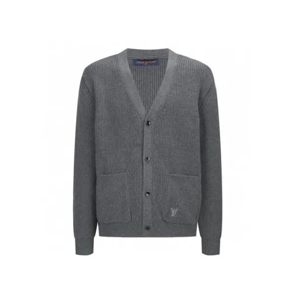 루이비통 남성 브이넥 가디건 - Louis vuitton Mens Cardigan - lv… - 1
