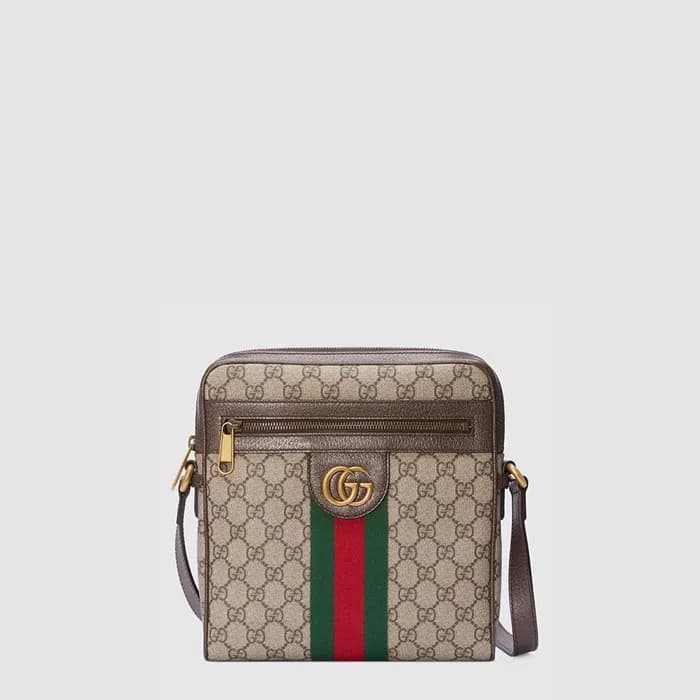 구찌 남성 GG 스몰 메신저백 - Gucci Mens GG Small Messenger B… - 1