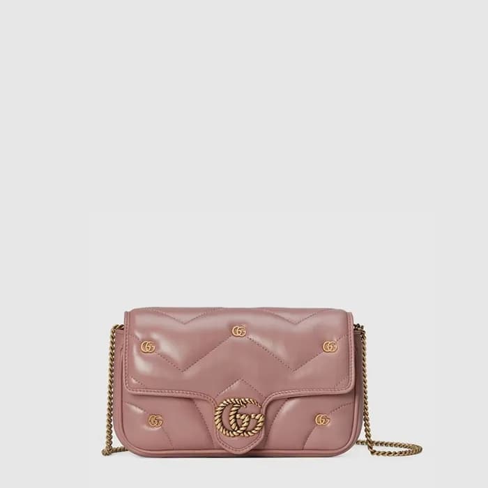 구찌 여성 GG 마몽 체인 숄더백 - Gucci Womens GG Marmont Chain… - 1