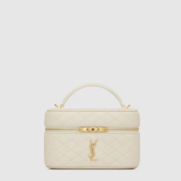 입생로랑 여성 가비 배니티 백 - Saint Laurent Womens Gaby Mini … - 1