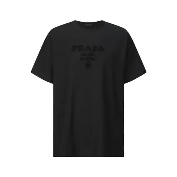 프라다 남성 라운드 반팔티 - Prada Mens Round Tshirt - prc1355… - 1