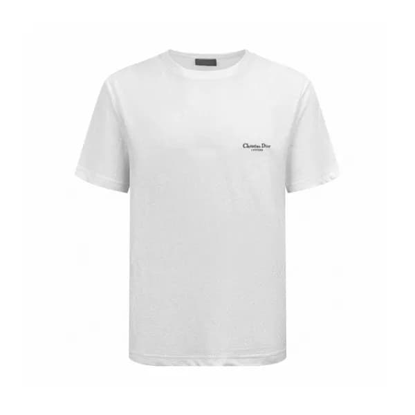 디올 남성 라운드 반팔 티셔츠 - Dior Mens Round Tshirt - dic136… - 1