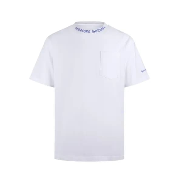 크롬하츠 남성 라운드 반팔티 - Chrom Hearts Mens Round Tshirt -… - 1
