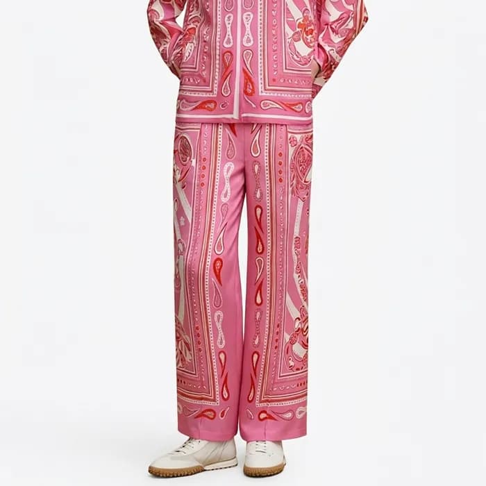 에르메스 여성 캔디 리브리스 실크 팬츠 - Hermes Womens Candy Libris… - 1